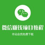 （1167期）【微信赚钱项目015】微信赚钱项目宝典