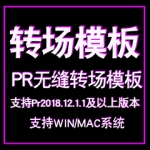 pr转场预设模板效果炫酷插件小视频无缝过渡切换影视win mac