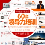 企业管理领导力培训课件PPT模板卓越领导艺术执行力特训团队建设